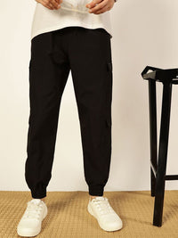 Thomas Scott Men Smart Loose Fit Joggers Trousers