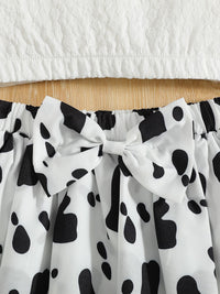 YK Girls Top with Skirt