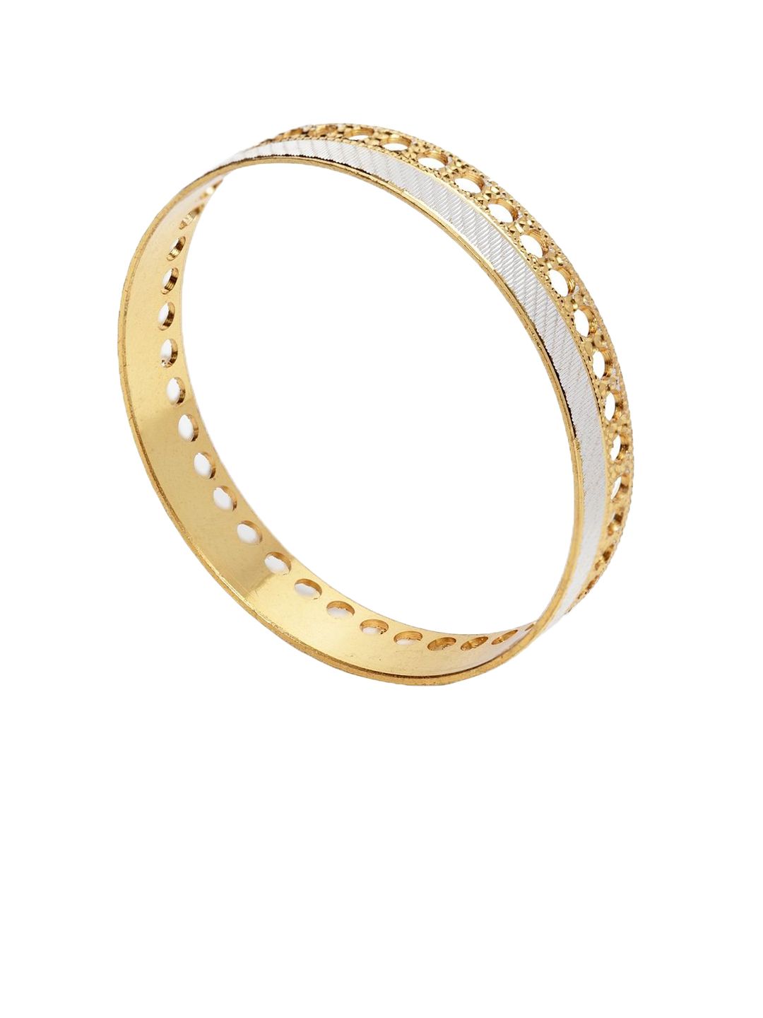 Anouk Set Of 2 Rhodium-Plated Bangles