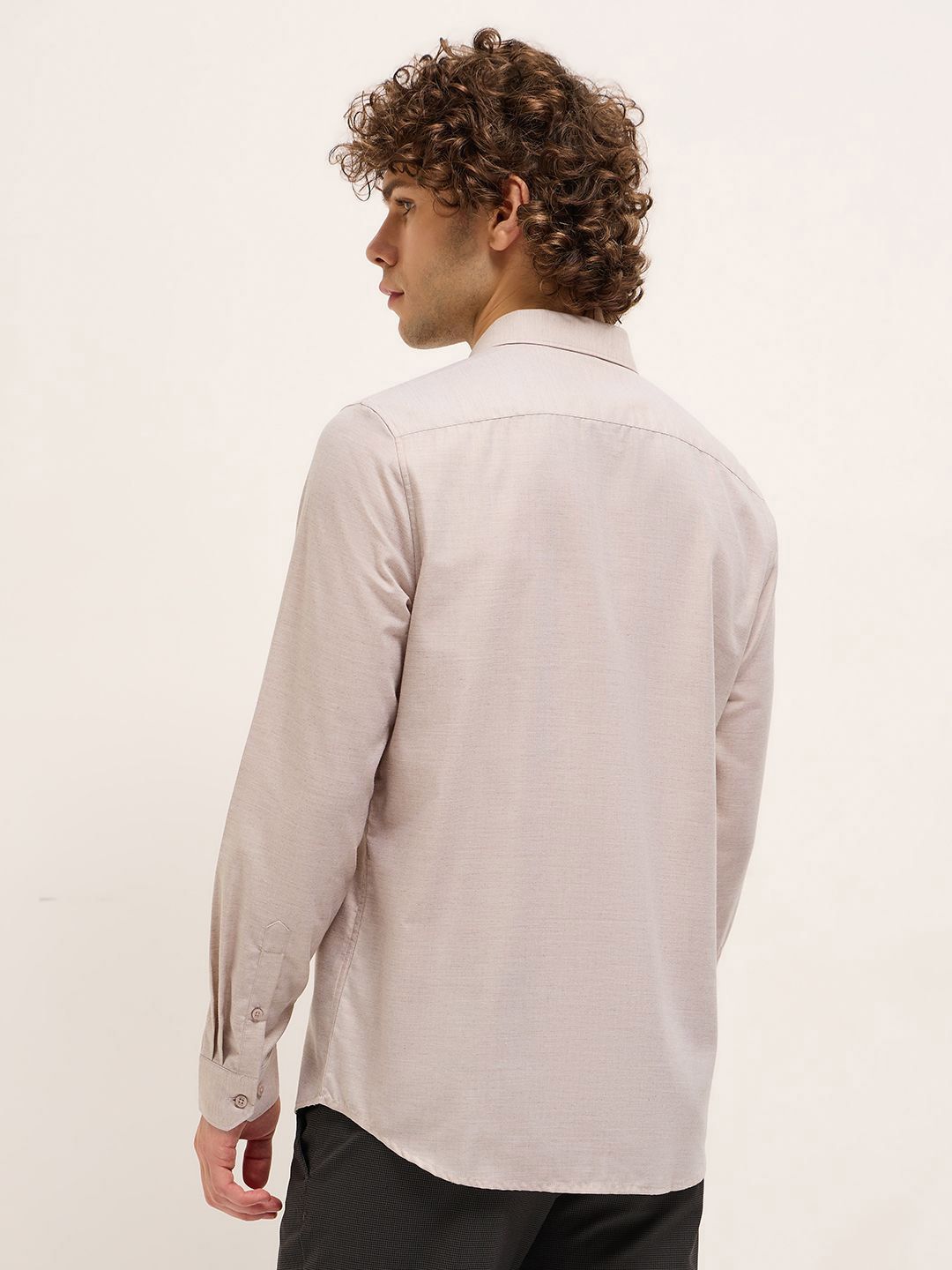 THE BEAR HOUSE Men Tailored Fit Opaque Formal Shirt
