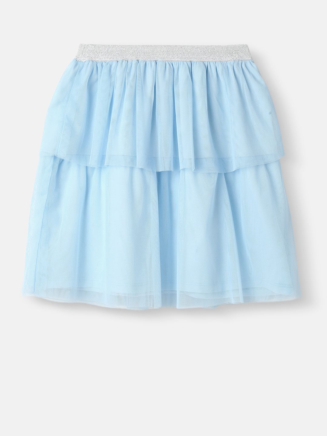 Nauti Nati Girls Pure Cotton Top With Skirt