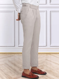 Moda Rapido Men Slim Fit High-Rise Easy Wash Trousers