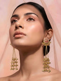 PANASH Circular Drop Earrings