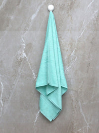 BOMBAY DYEING Green 4 Piece Pure Cotton 450 GSM Towel Set