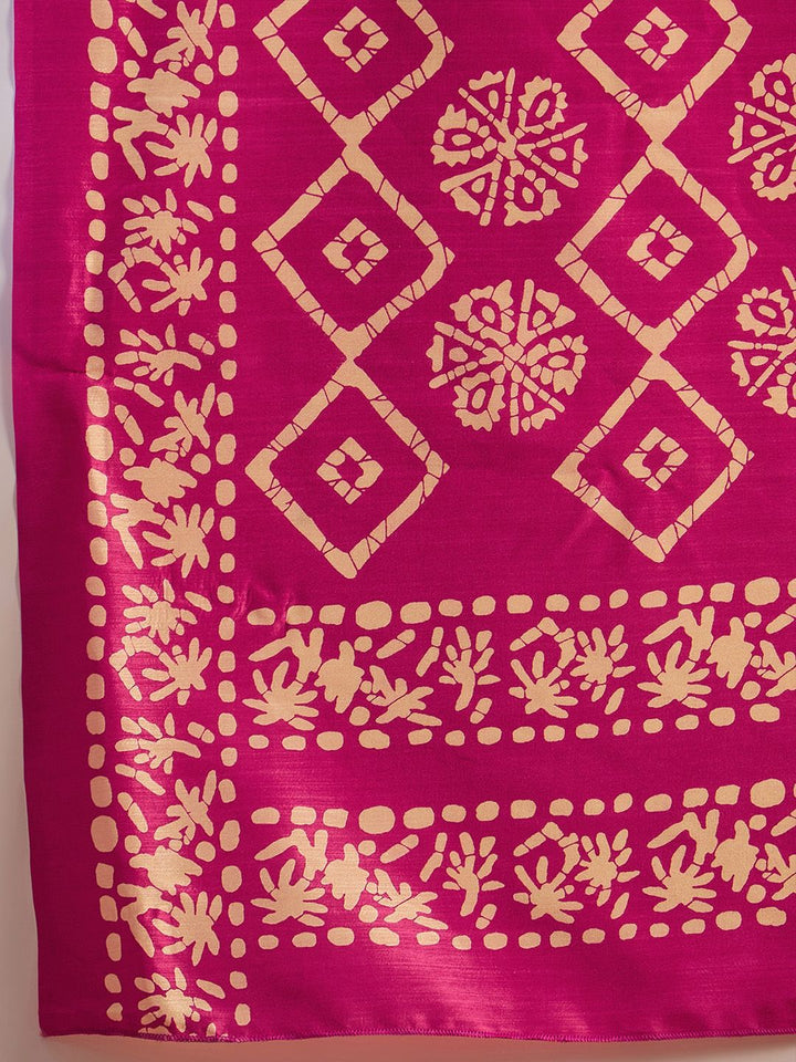 Saree mall Ethnic Motifs Bagru Sarees