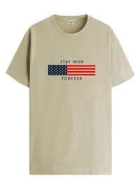 ADRO Men Graphic Printed Cotton T-shirt