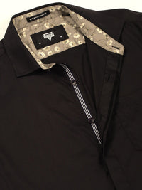 Thomas Scott Men Premium Cutaway Collar Solid Cotton Formal Shirt