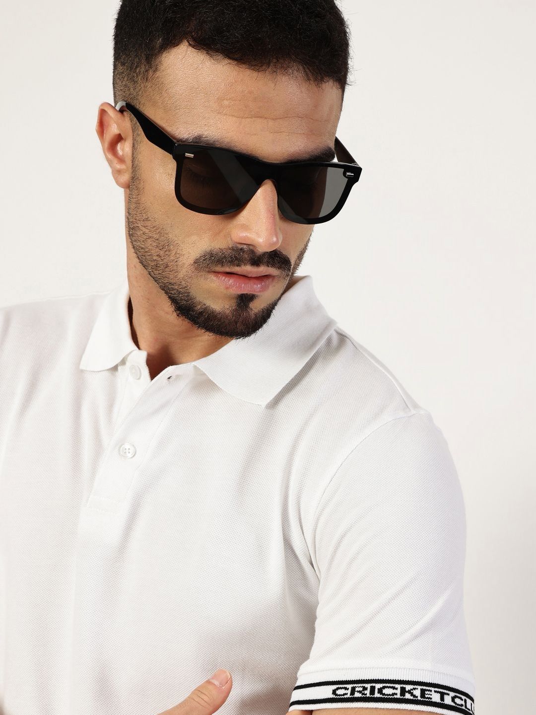Thomas Scott Men Polo Collar T-shirt