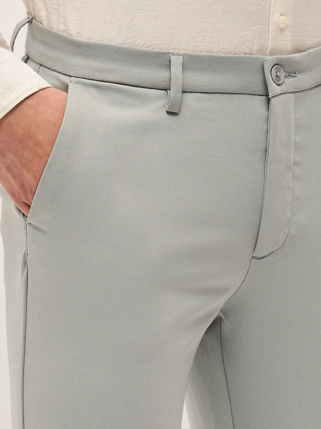 THE BEAR HOUSE Men Slim Fit Trousers