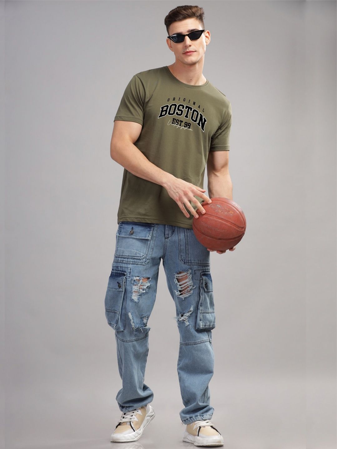ADRO Men Printed T-shirt