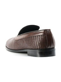 MONKSTORY Men Leather Formal Slip-On Loafers