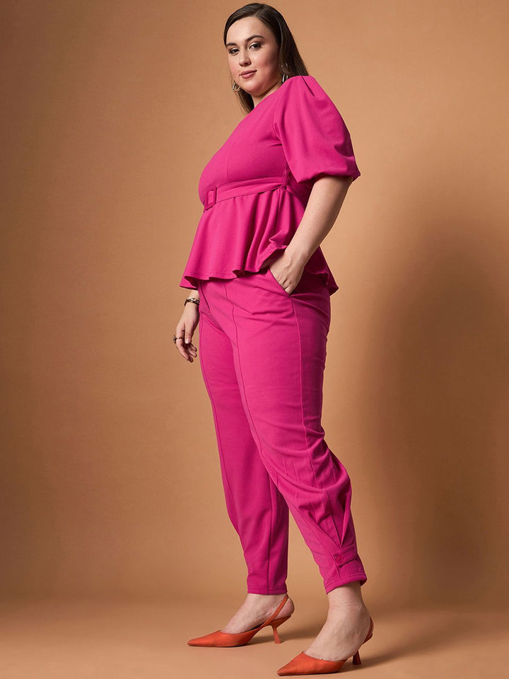 SASSAFRAS Curve Top & Trousers Co-Ords Set