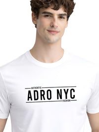 ADRO Men Typography Printed T-shirt