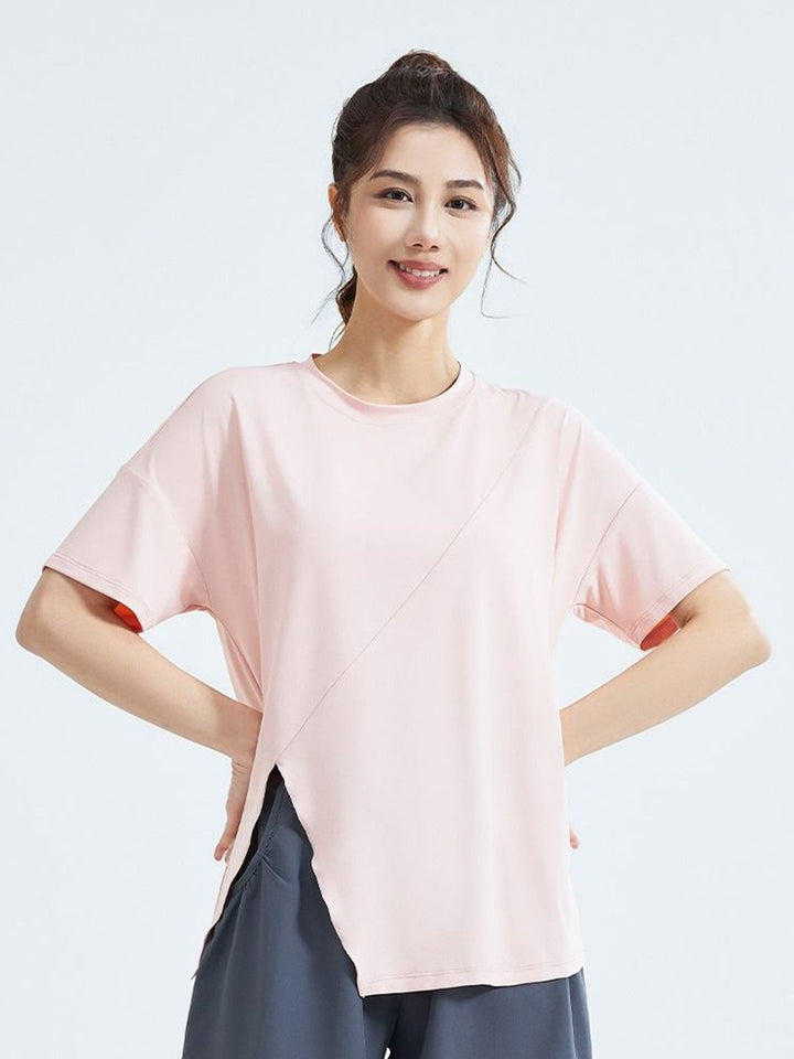 HRX by Hrithik Roshan  Women  Solid Round Neck Short Sleeve Top