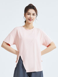 HRX by Hrithik Roshan  Women  Solid Round Neck Short Sleeve Top