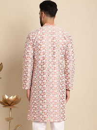 Anouk Men Embroidered Thread Work Kurta