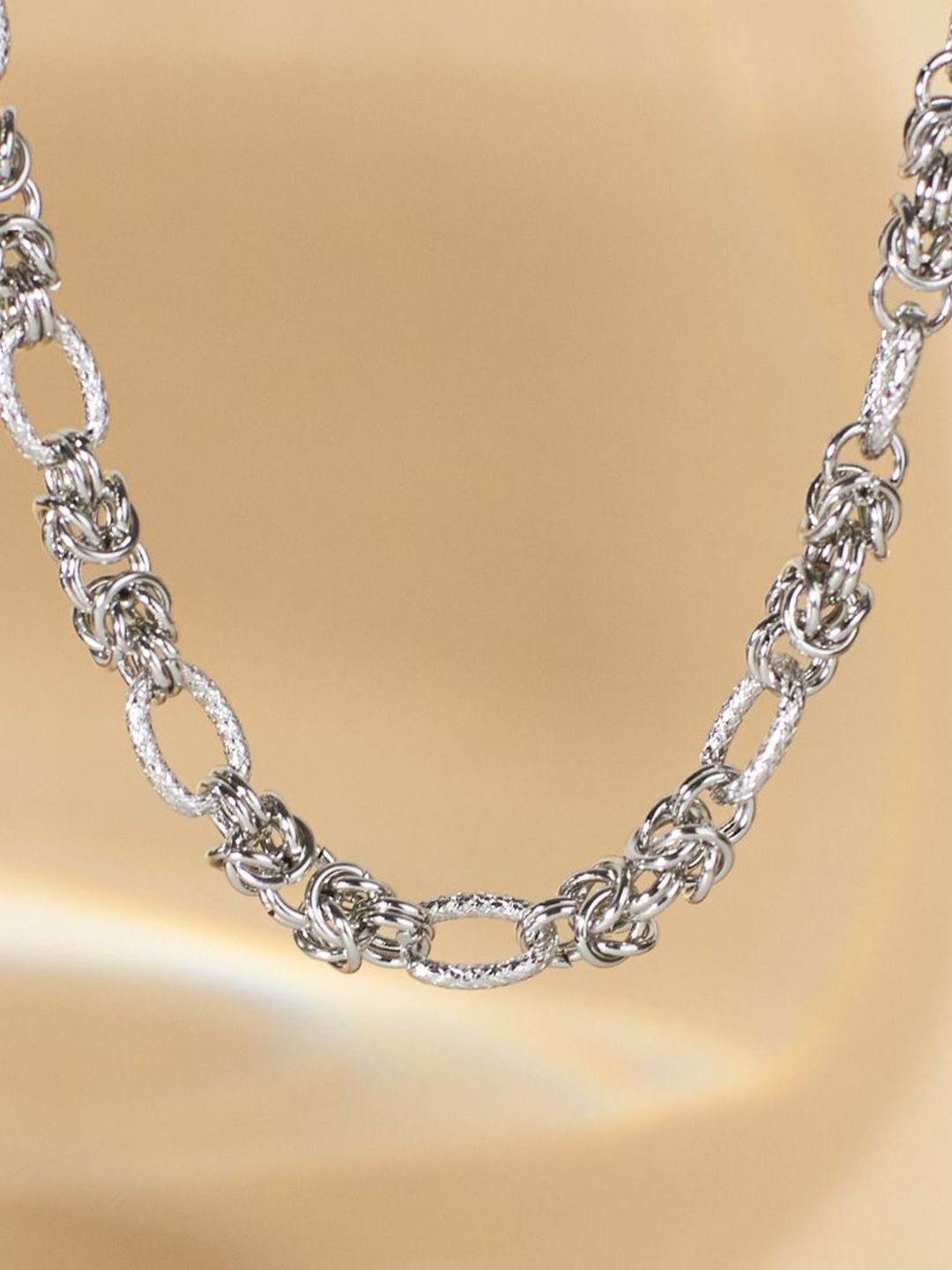 Kalung rantai pautan keluli tahan karat asin
