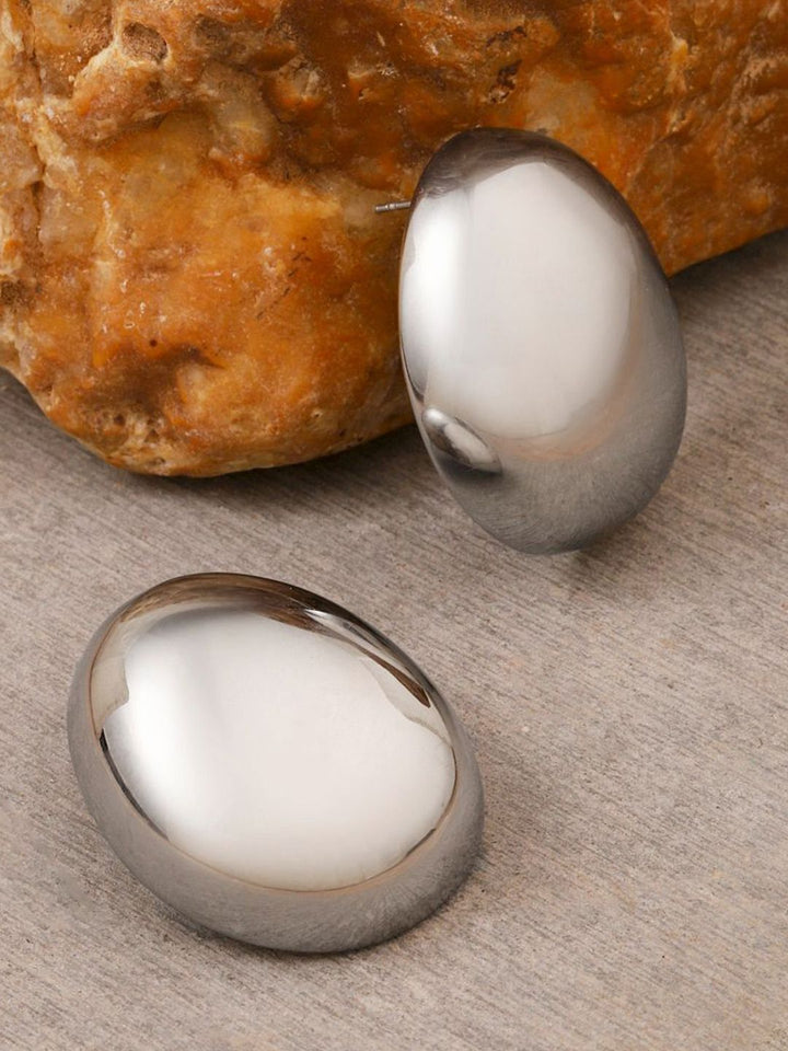 SALTY Convivial Stainless Steel Contemporary Drop Earrings