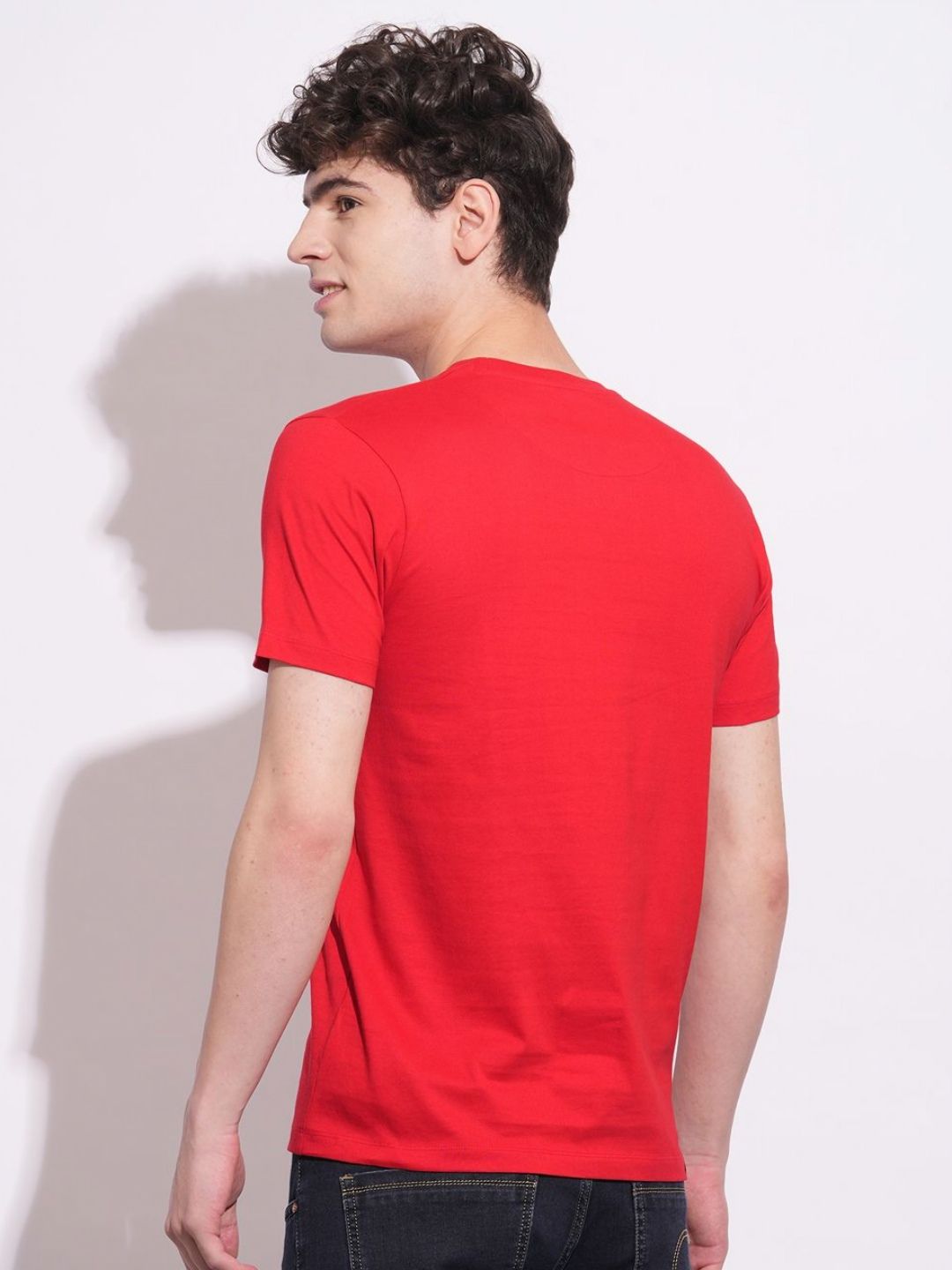 Being Human Men Graphic Printed Round Neck Cotton Slim Fit T-shirt