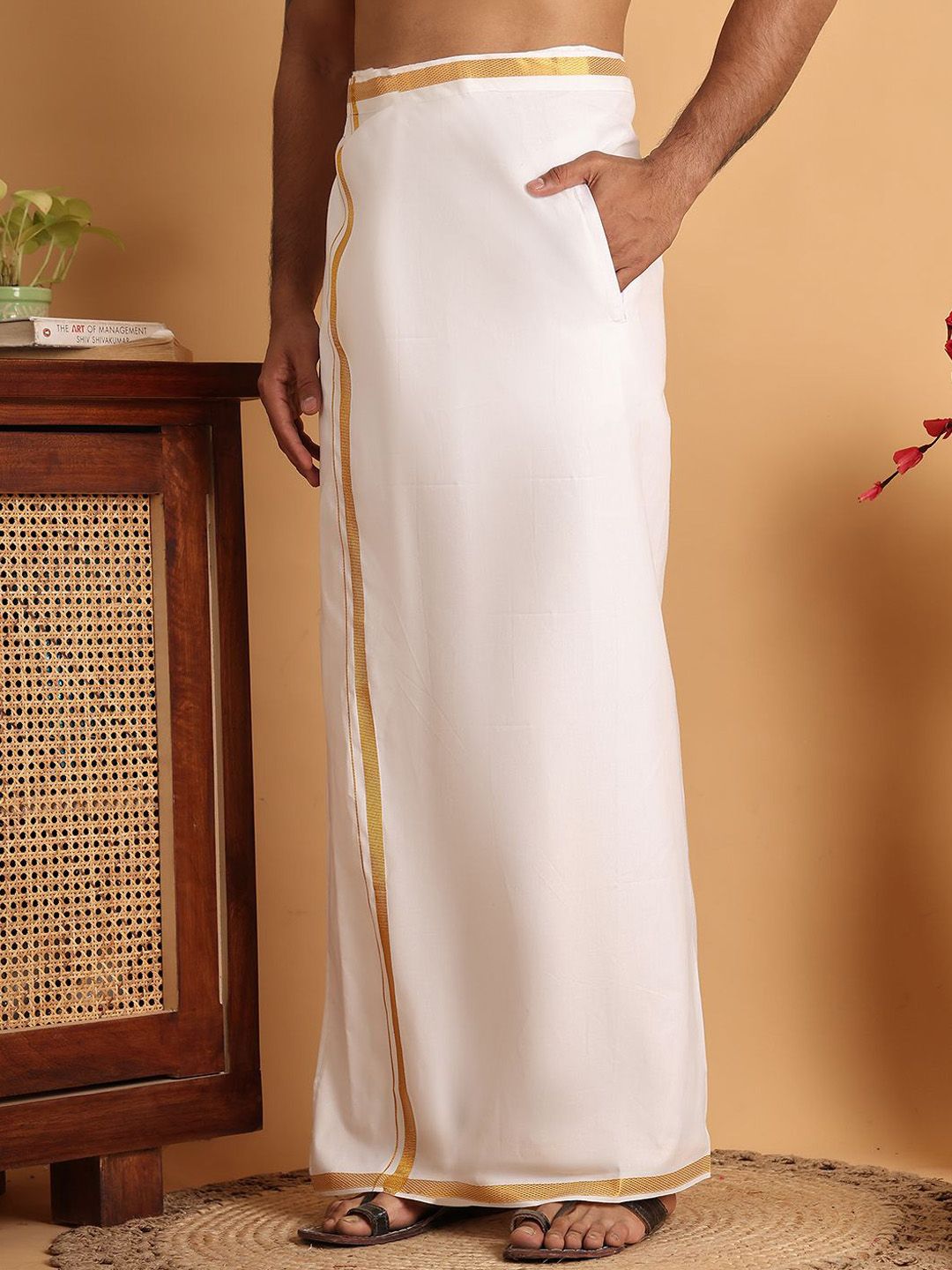 Jompers Men Cotton Dhotis
