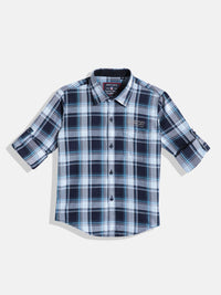 Monte Carlo Boys Checked Casual Smart Fit Shirt