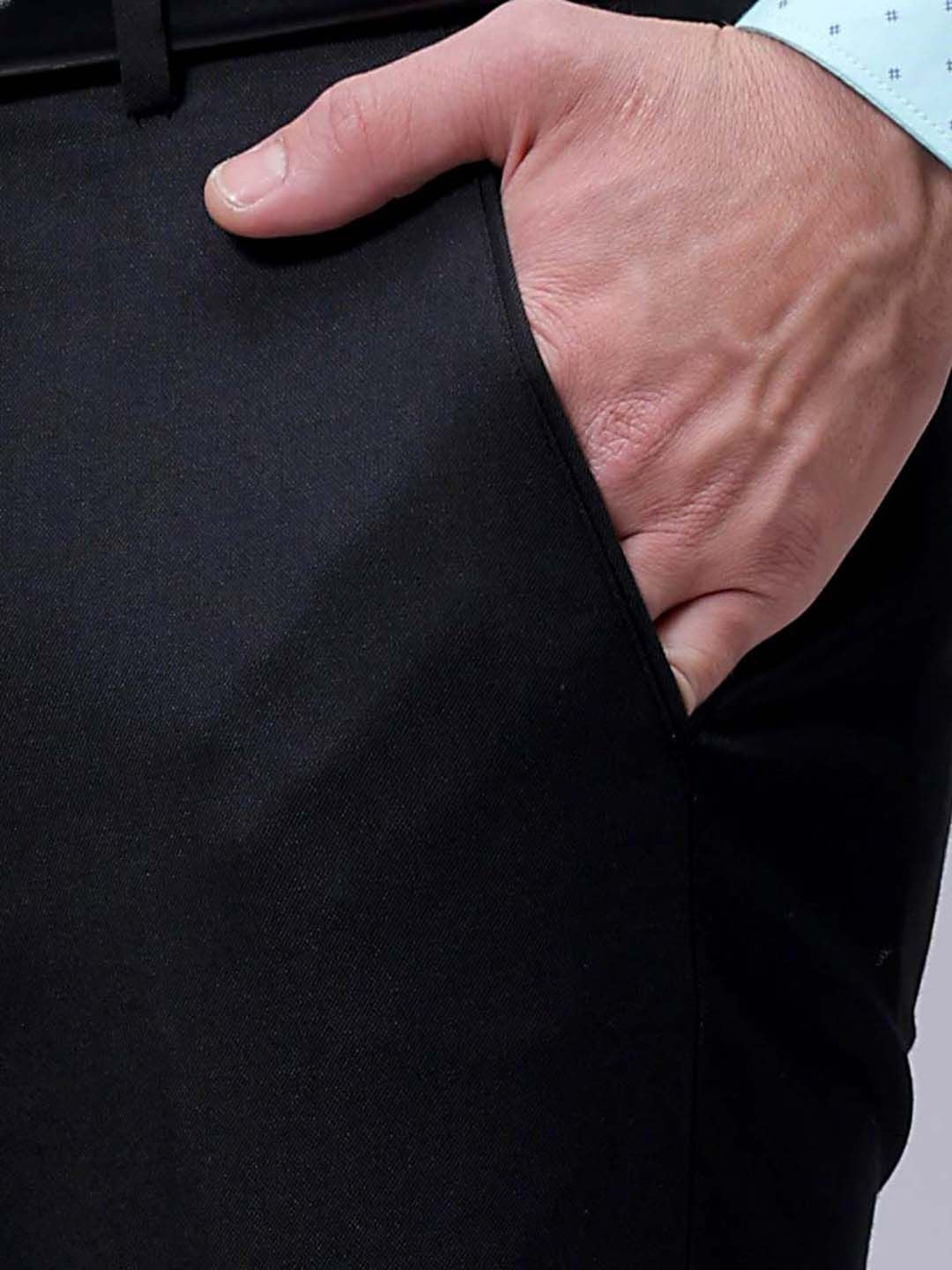 The Indian Garage Co. X Luxe Men Slim Fit Formal Trousers