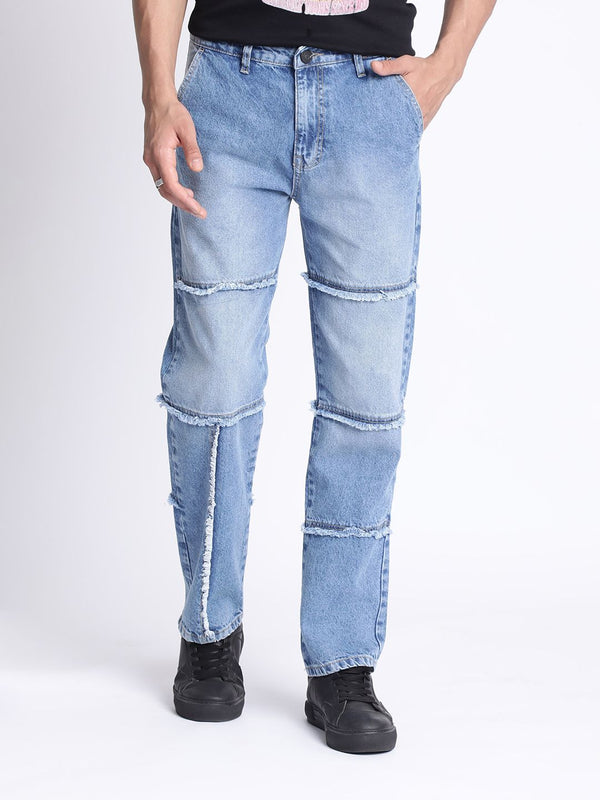 Bene Kleed Men Relaxed Fit Light Fade Jeans
