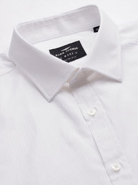 Park Avenue Self Design Micro Ditsy Slim Fit Formal Shirt
