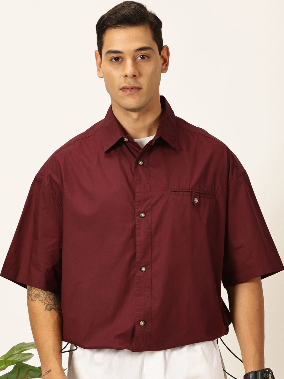 Thomas Scott Men Premium Opaque Casual Shirt