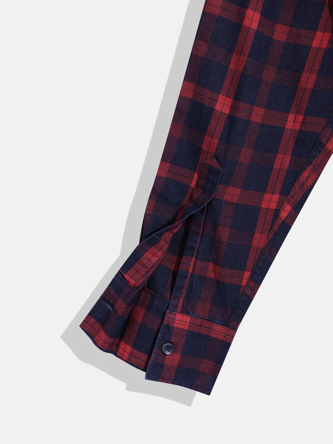 Monte Carlo Boys Checked Casual Smart Fit Shirt