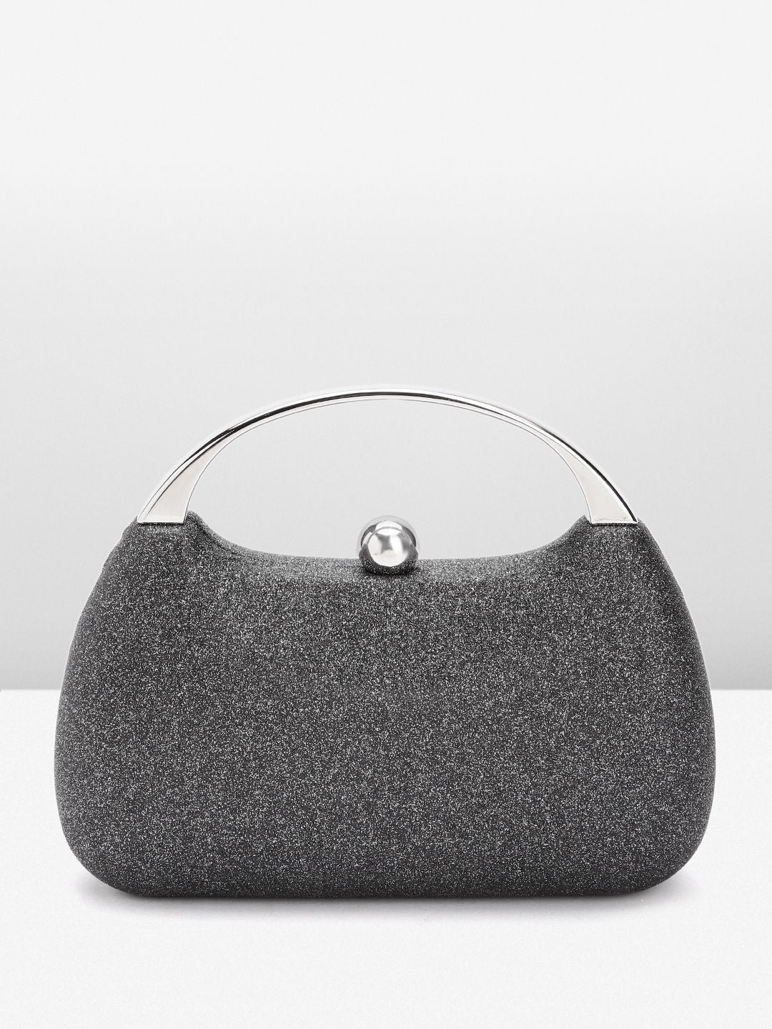 Lino Perros Women Glittery Effect Box Clutch