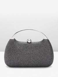 Lino Perros Women Glittery Effect Box Clutch