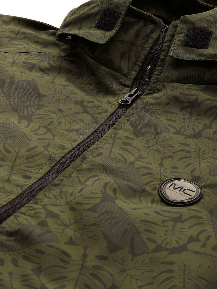 Monte Carlo Floral Hooded Tailored Jacket