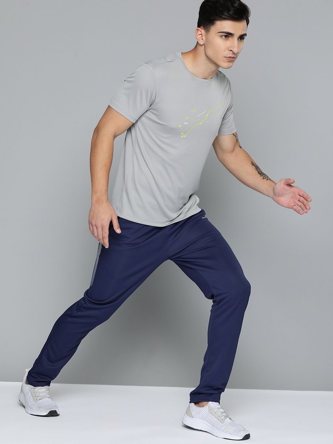 HRX by Hrithik Roshan Men Rapid-Dry Running Track Pants