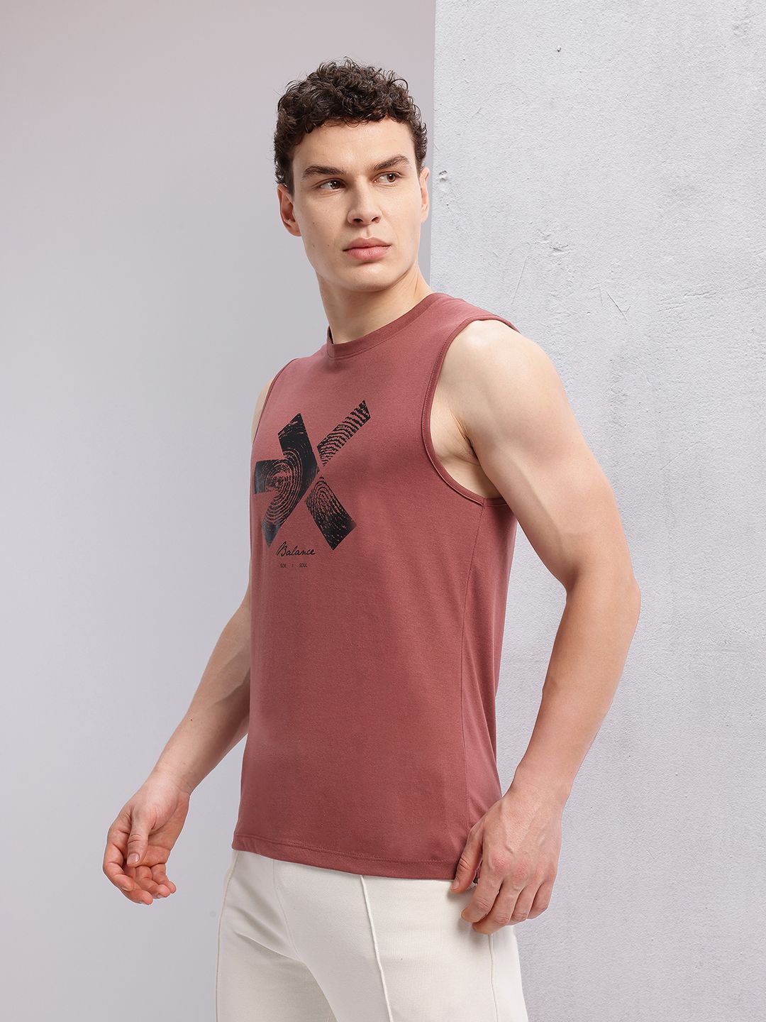 HRX by Hrithik Roshan Printed Yoga T-shirt