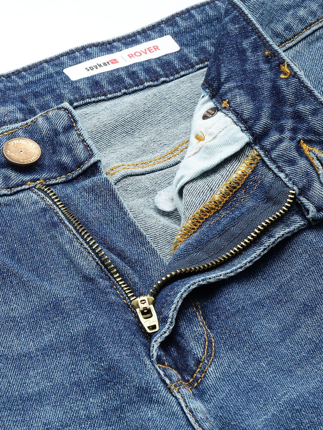 SPYKAR Men Light Fade Stretchable Jeans