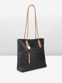 DressBerry Textured Structured Shoulder Bag