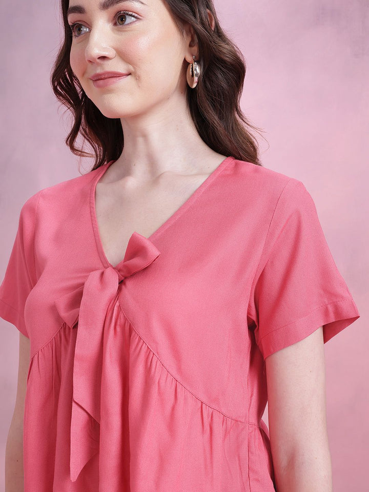 DressBerry Front Tie-Up Top