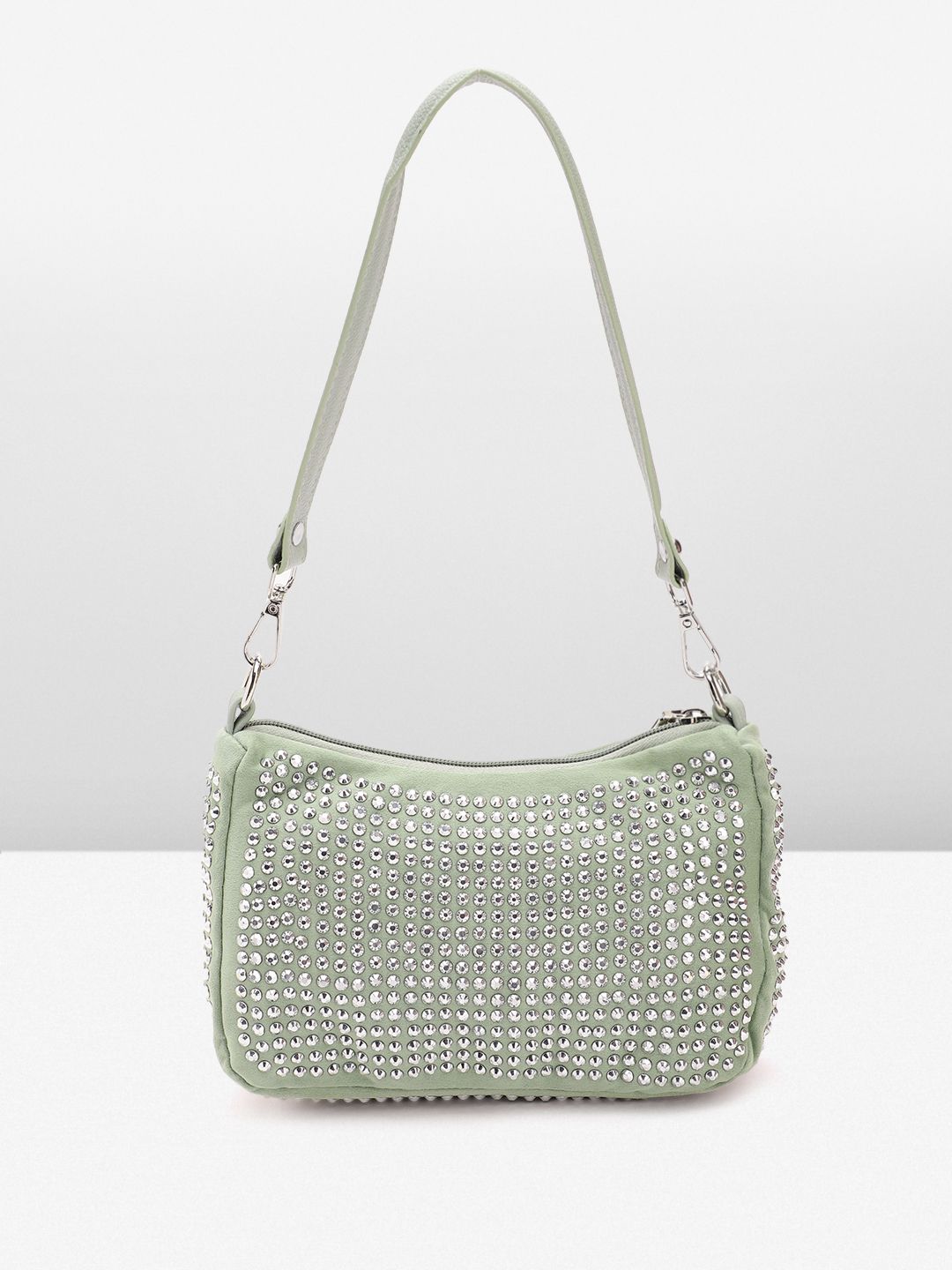 Lino Perros Embellished Structured Shoulder Bag