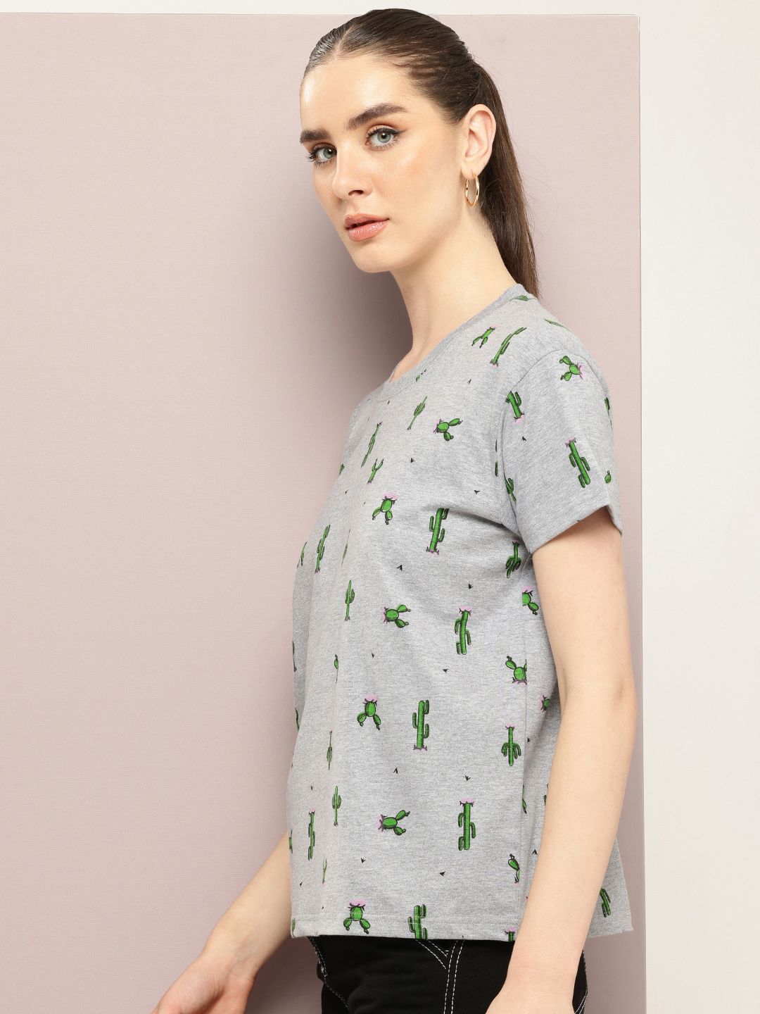 DILLINGER Printed Pure Super Combed Cotton Boxy T-shirt