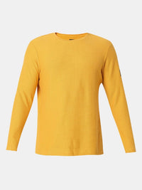 SPYKAR Men Solid Round Neck Cotton T-shirt