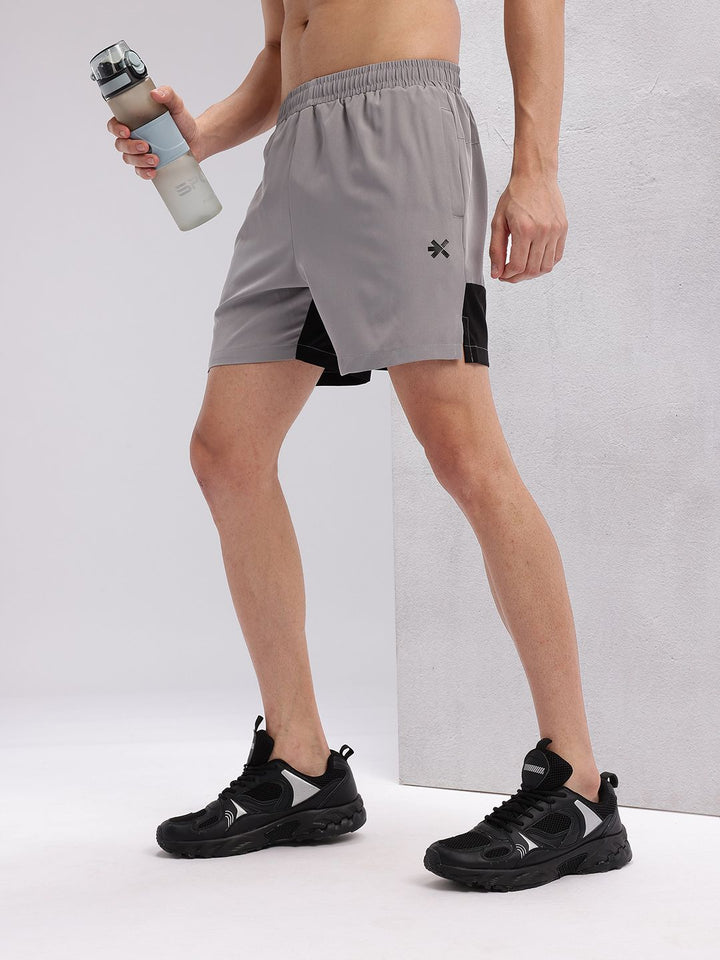 HRX by Hrithik Roshan Men Colourblock Running Shorts