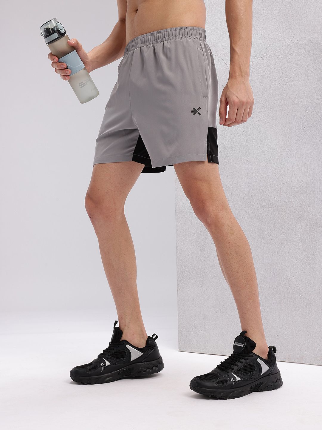 HRX by Hrithik Roshan Men Colourblock Running Shorts