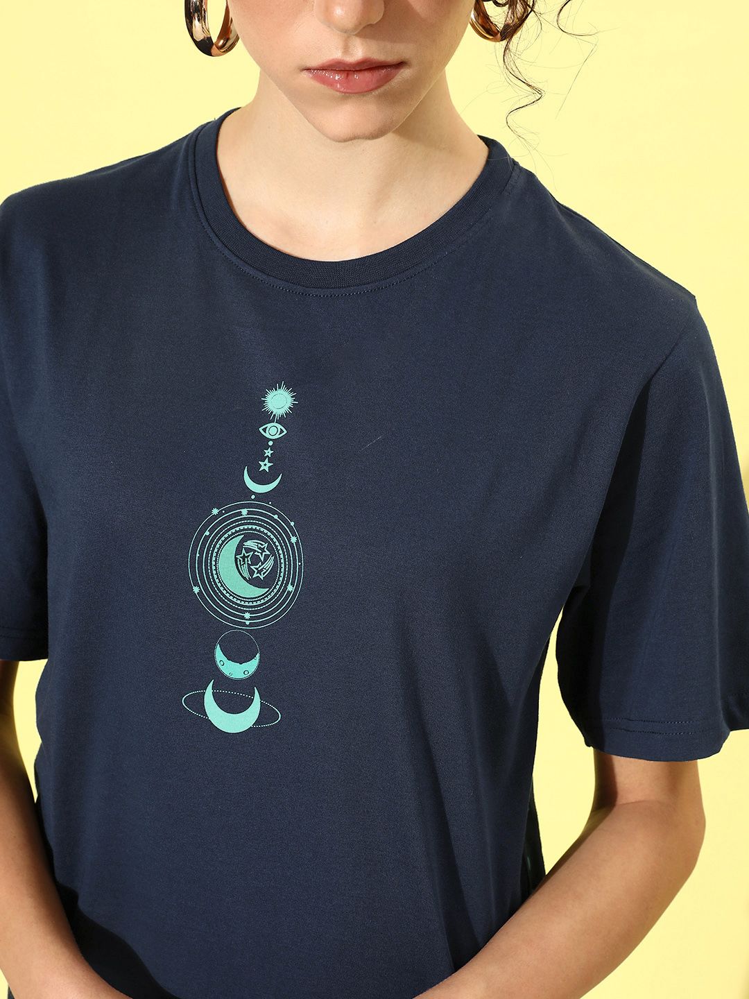 DILLINGER Pure Cotton Printed Oversize T-shirt