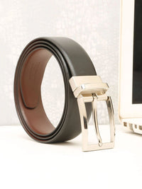 Teakwood Leathers Men Leather Reversible Formal Belt