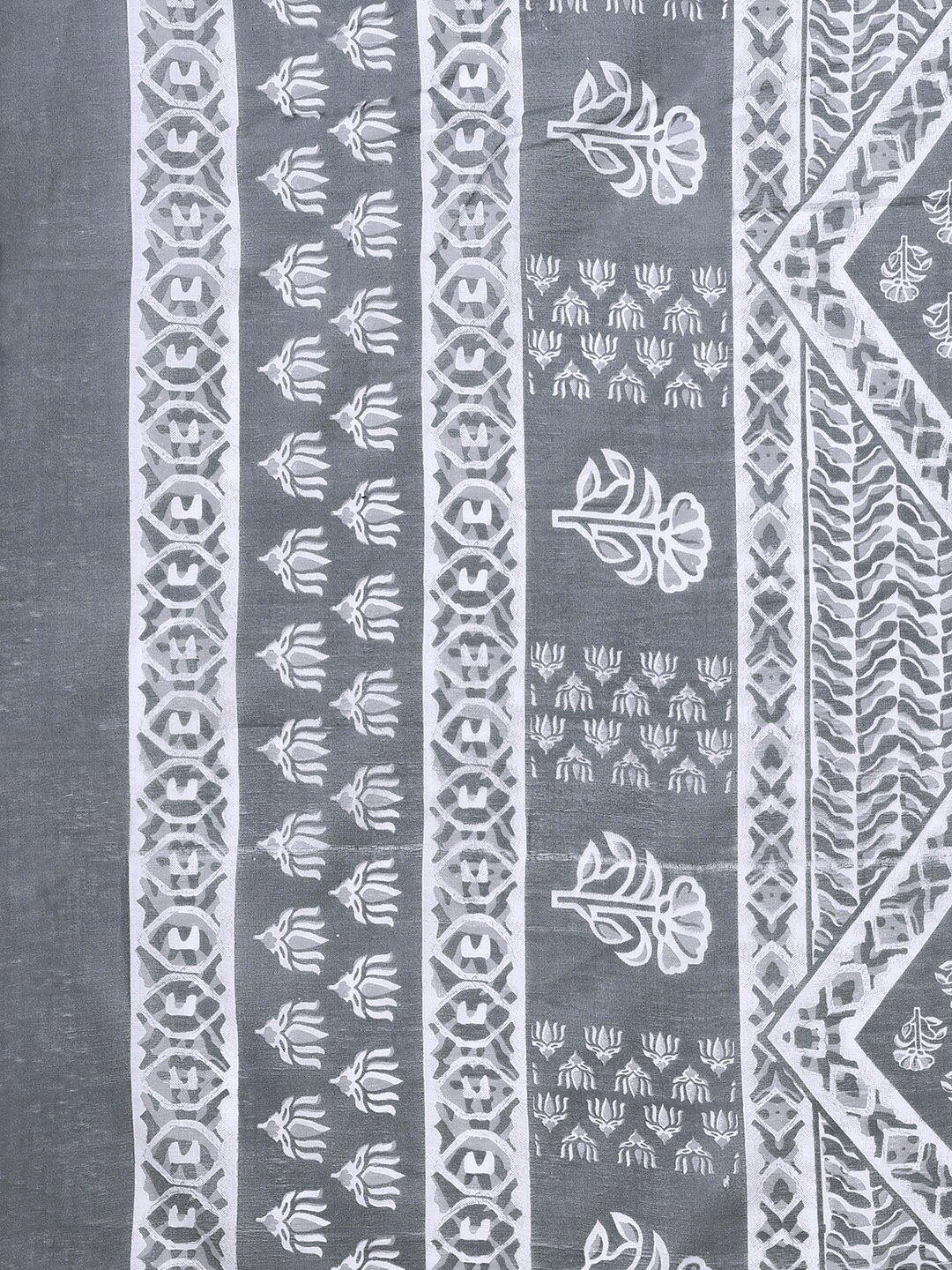 KALINI Ethnic Motifs Printed Regular  Gotta PattiKurta With Trousers & Dupatta