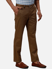 Park Avenue Men Slim Fit Mid-Rise Trousers