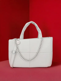 DressBerry Structured Quilted Handheld Bag