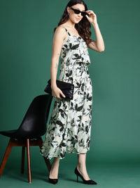 DressBerry Printed Top With Skirt