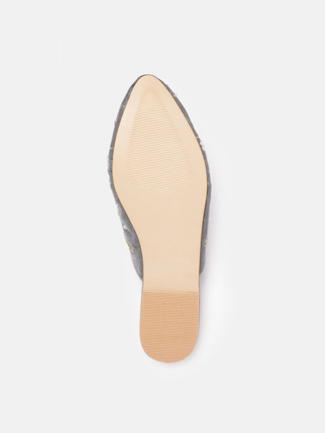 House of Pataudi Women Ethnic Embellished Mules
